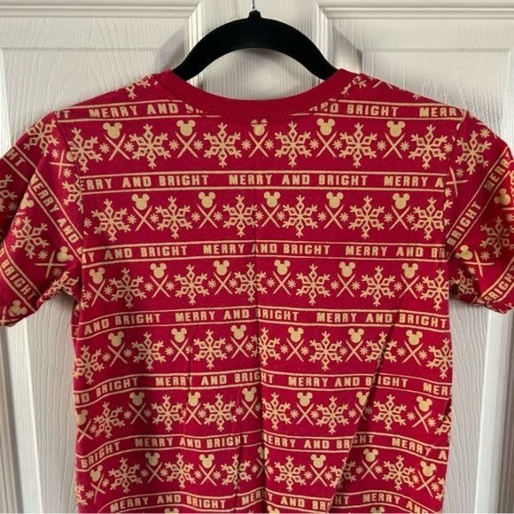 Disney Store Mickey Mouse Christmas T-Shirt, Sz 7/8 - Picture 10 of 14